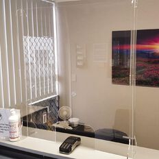 Boyd Visuals Counter Top Barrier Small Cutout