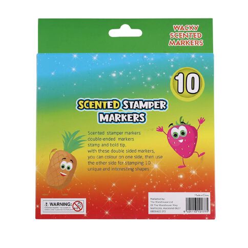 Scented Stamper Markers 10 Colours