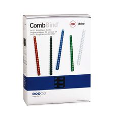 Ibico Binding Comb 25mm Blue 50 Pack