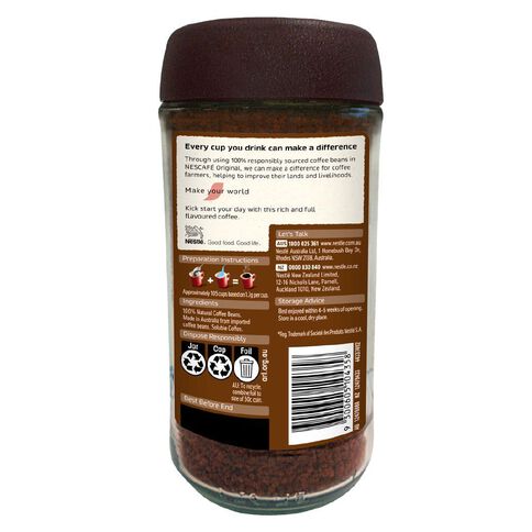 Nescafe Original Coffee 180g