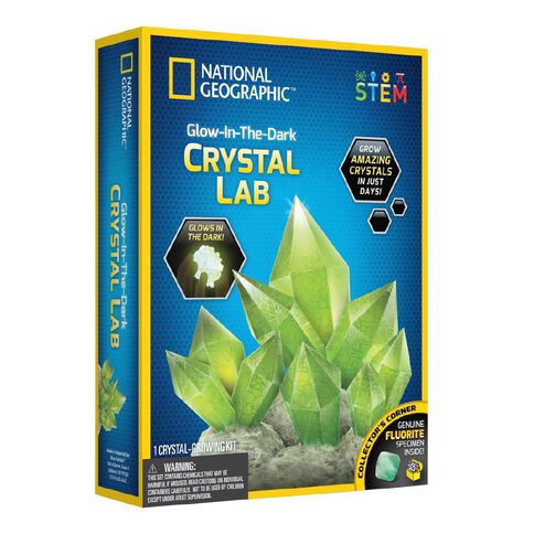 National Geographic Crystal Growing Kit
