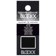 BLOCKX Watercolour Half Pan S1 172 Lamp Black Black