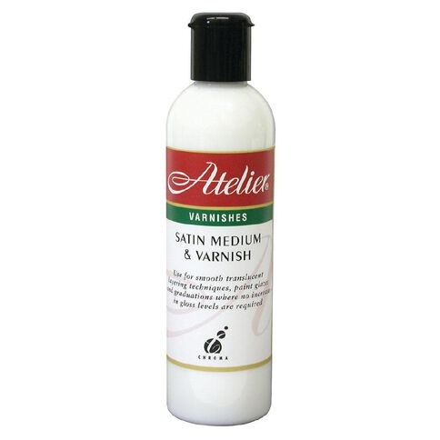 Atelier Medium & Varnish 250ml Satin