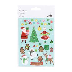 Uniti Christmas Paper Stickers