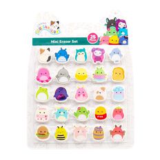 Squishmallows Eraser Set 25 Piece