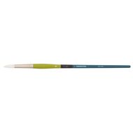 Princeton Snap Brush Long Handle Taklon Round 8 White