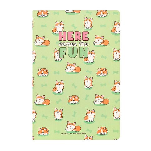 Legami Quaderno Collection Notebook Small Corgi