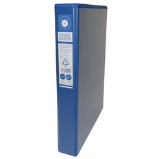 Office Supply Co 2D Ringbinder Overlay Blue A4
