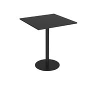 Knights Polo Bar Leaner 900 Square Black Top