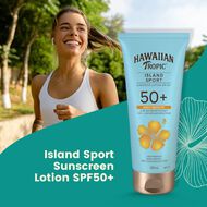 Hawaiian Tropic Island Sport Sunscreen Lotion SPF50+ 180ml