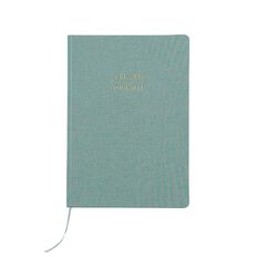 Uniti Cozy Core Notebook A4 Linen Yourself Green