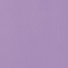 American Crafts Cardstock Textured Lavender 12in x 12in