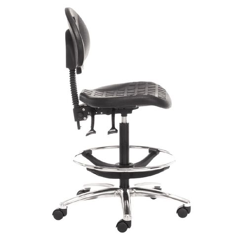 Chair Solutions Lab PU Tech Chair Black