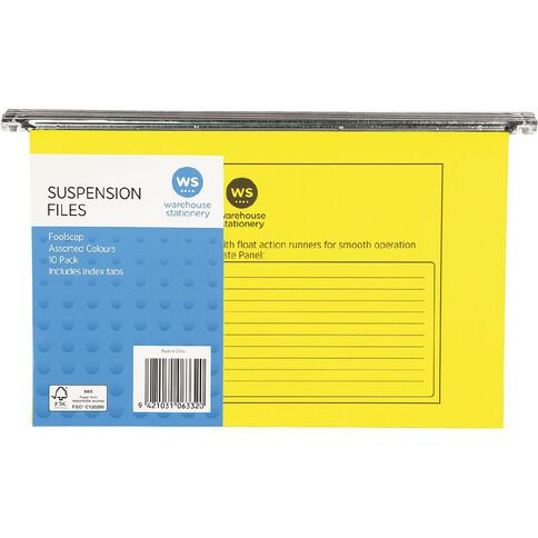 WS Suspension File 10 Pack