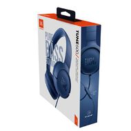 JBL Tune 500 Wired On-ear Headphones Blue Blue Mid
