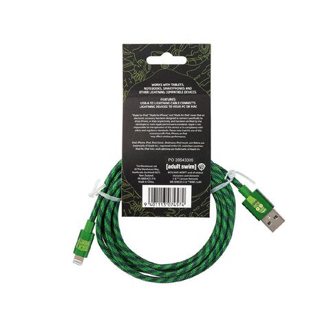 Rick and Morty Lightning Cable 2m