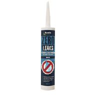 Bostik Zero Leaks Kitchen & Bathroom Silicone Sealant Cartridge 300ml