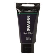 Reeves Fine Acrylic Paint Violet 75ml