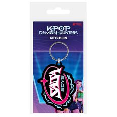 KPop Demon Hunters Saja Boys Logo Keychain