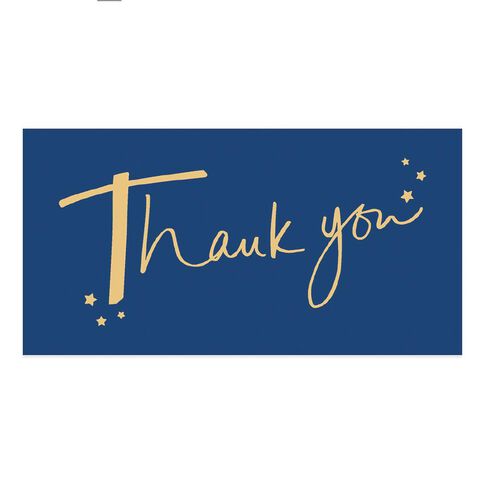 John Sands Thank You Cards with Stars