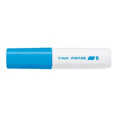 Pilot Pintor Marker Chisel Broad 8.0mm Tip Blue Light