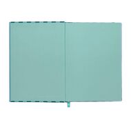 Uniti Clubhouse Notebook Casebound Striped Green Dark