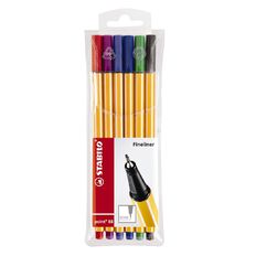Stabilo Point 88 Wallet Assorted 6 Pack