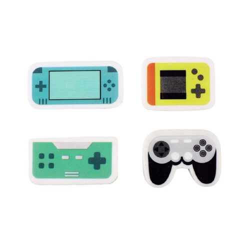Kookie Gaming Controller Eraser Set 4 Pack
