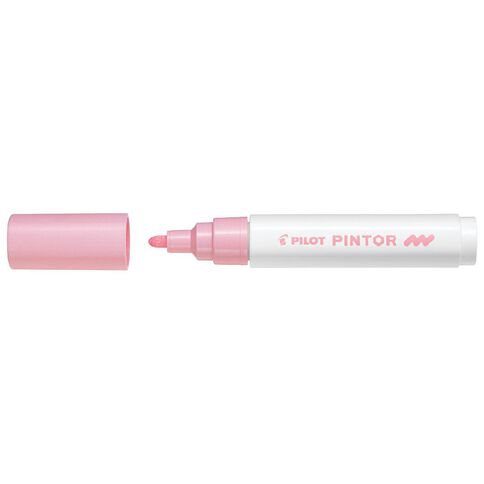 Pilot Pintor Marker Bullet Pastel Medium 4.5mm Tip Pink