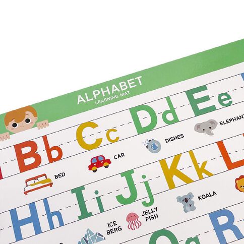 Kookie Alphabet Learning Mat ABC