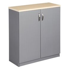 EKO Cupboard 900 Nordic Maple/Silver