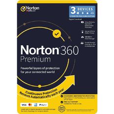 Norton 360 Premium 3 Device 12 Months