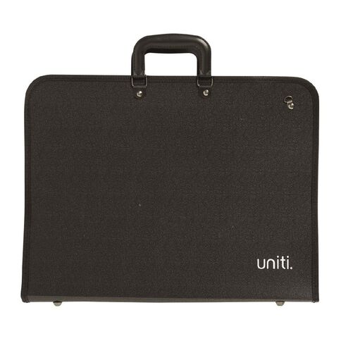 Uniti Art Case with Strap Black A3