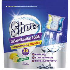 Shotz Dishwash Pods 30 Pack