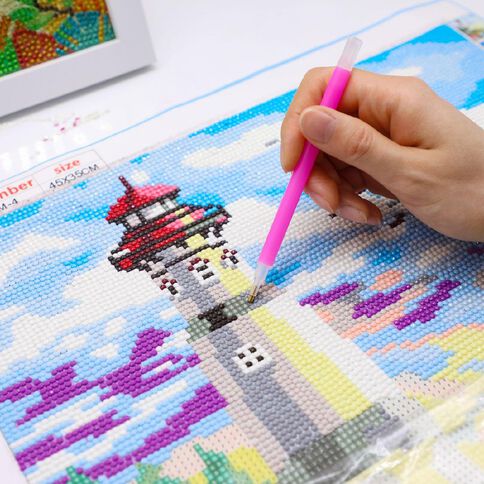 Uniti Crystal Art Lighthouse 35 x 45 cm
