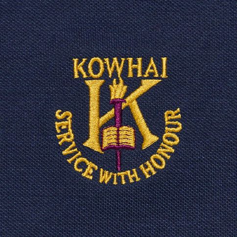 Schooltex Kowhai Intermediate Polo with Embroridery