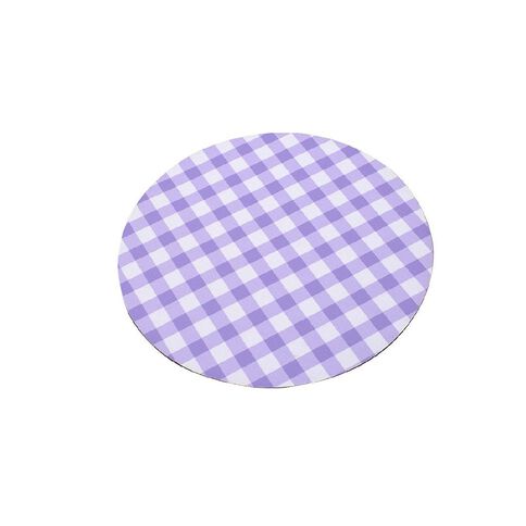 Spring Picnic Mouse Pad Purple