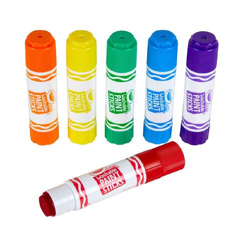 Crayola Washable Paint Sticks 6 Pack