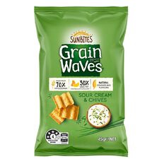 Sun Bites Grain Waves Sour Cream & Chives 45g