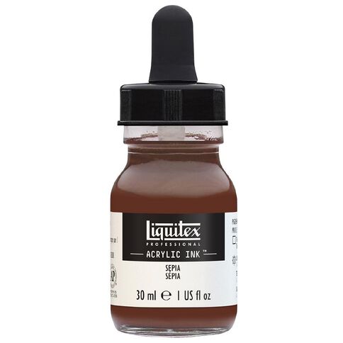 Liquitex Acrylic Ink Sepia 30ml
