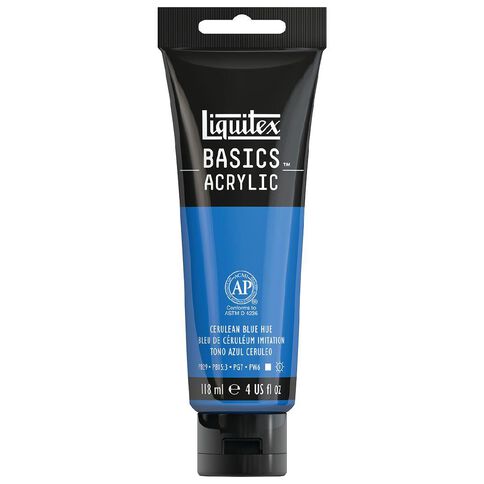 Liquitex Basics Acrylic 118ml Cerulean Blue Hue