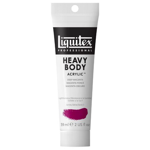 Liquitex Heavy Body Acrylic 59ml Deep Magenta
