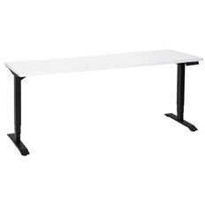 Jasper J Emerge Electric Height Adjustable Desk 1500 White/Ironstone