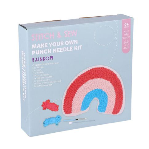 Punch Needle Rainbow Kit