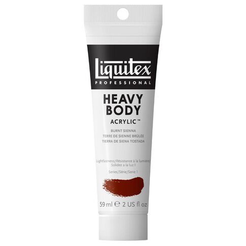 Liquitex Heavy Body Acrylic 59ml Burnt Sienna
