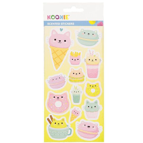 Kookie Sticker Sheet Scented Assorted