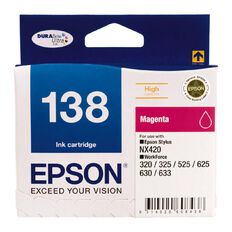 Epson Ink 138 Magenta (545 Pages)