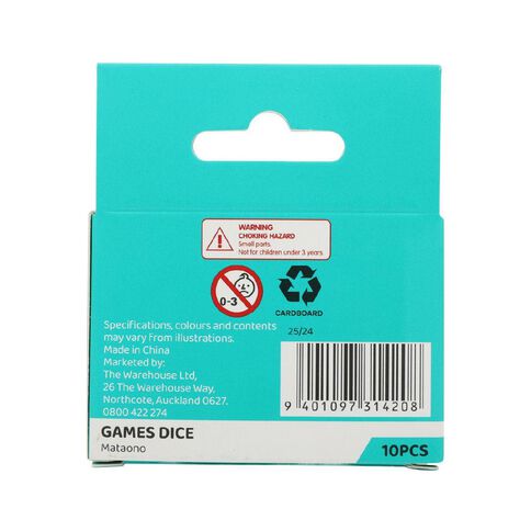 Play Studio Games Dice 10 Pack