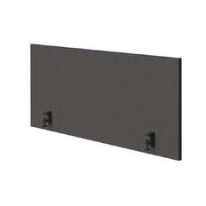 Accent Quick Ship Side Screen Black/Pepper 1500 x 600mm