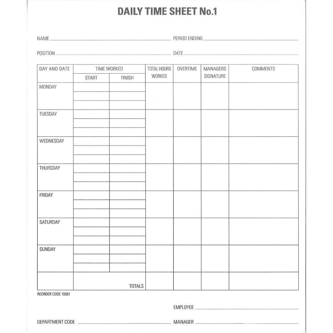 brenex time sheets no 1 white warehouse stationery nz time sheets